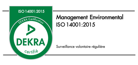 Certification DEKRA ISO 14001:2015 ISEKI