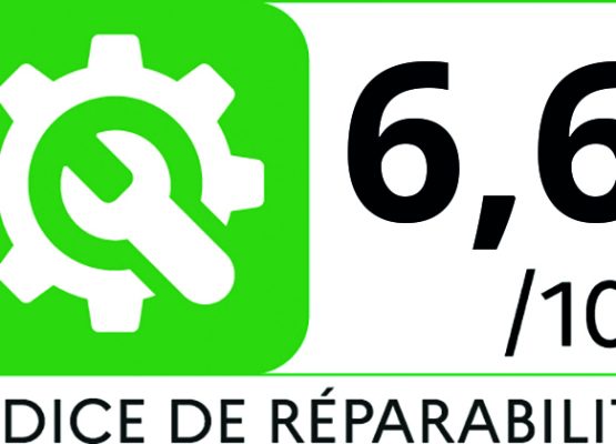 Image de l'indice de réparabilité du produit